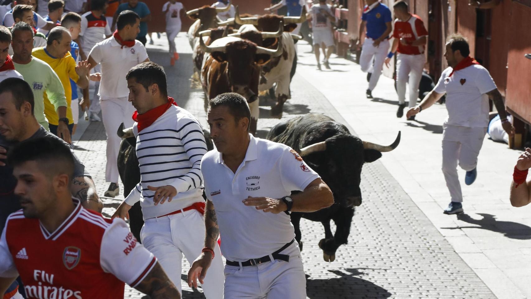 Imagen de uno de los encierros en San Sebastián de los Reyes.