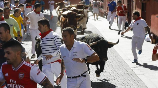 Imagen de uno de los encierros en San Sebastián de los Reyes.