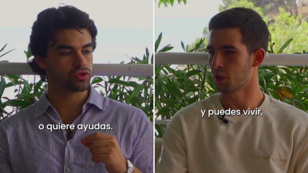 Capturas del vídeo viral.