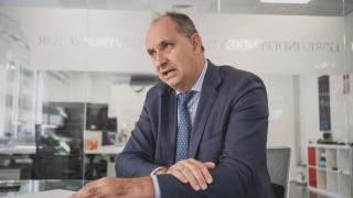 El consejero de Digitalización de la Comunidad de Madrid en la redacción de D+I - EL ESPAÑOL.