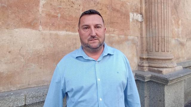 El diputado delegado de Salamaq y alcalde de Castellanos de Villiquera, Santiago Castañeda