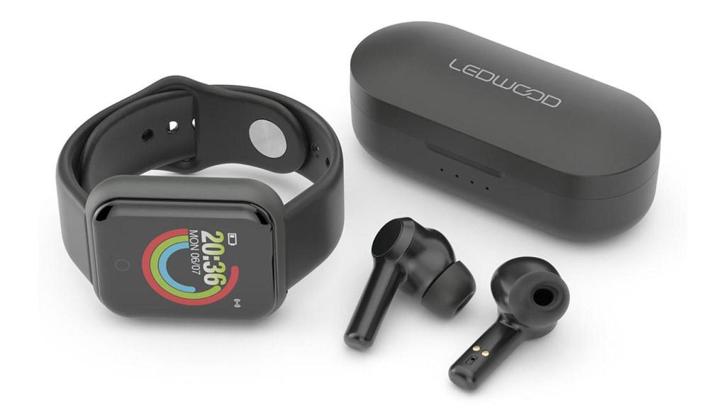 El conjunto de reloj y auriculares de oferta en Decathlon