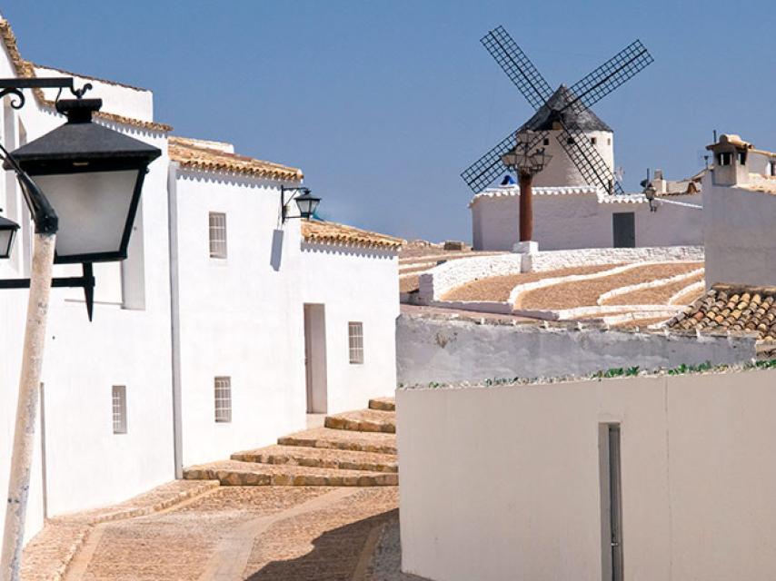 El barrio del Albaicín de Campo de Criptana (Ciudad Real).