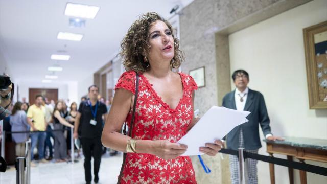 La ministra de Hacienda en funciones, María Jesús Montero.