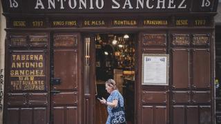 Fachada de la Taberna Antonio Sánchez.