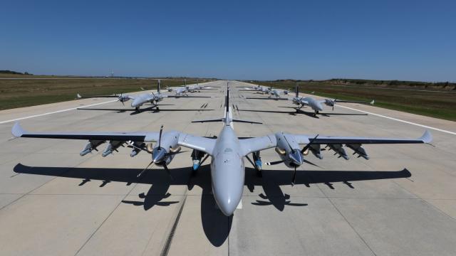 Dron Akinci que quiere Marruecos