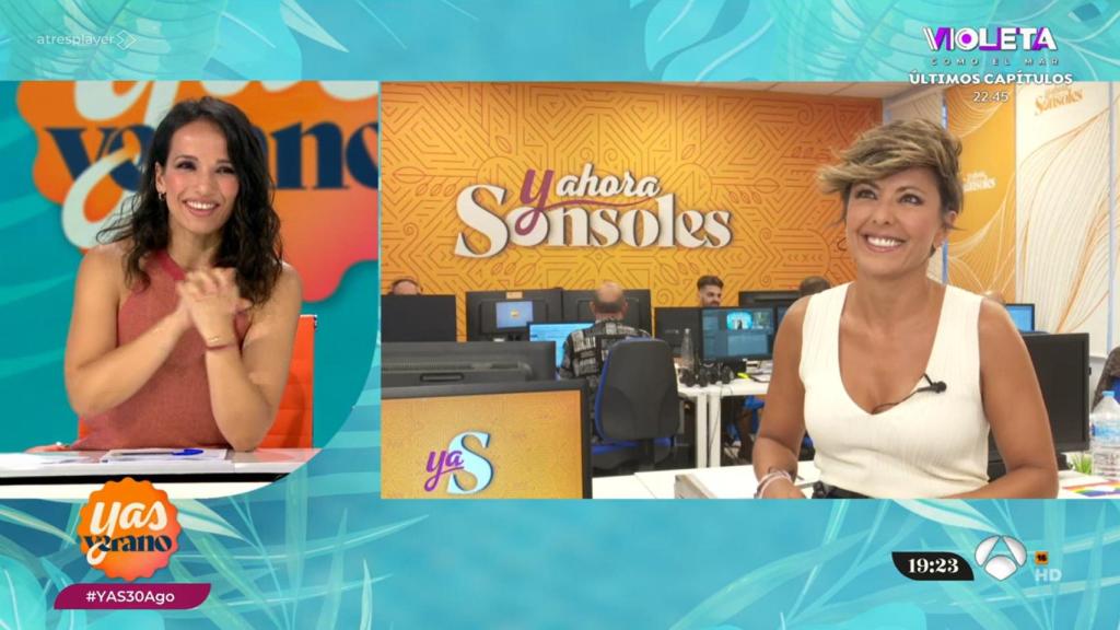 Sonsoles Ónega en 'YAS Verano'.