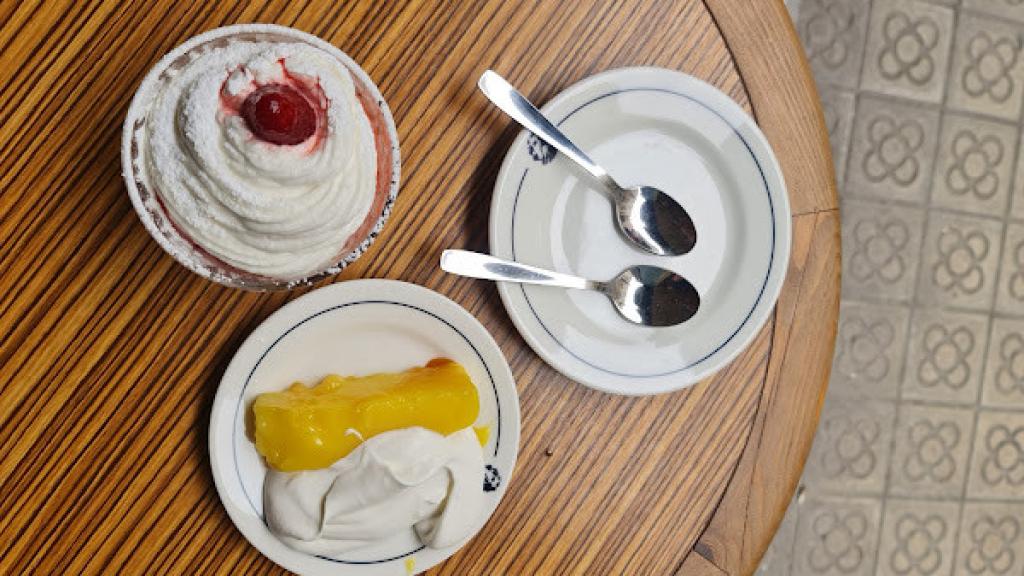 Los postres de Ultramarinos Marín.