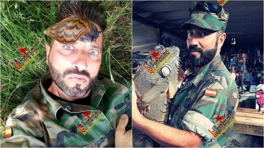 Pedro Sierra, el exmilitar español acusado por Nicaragua de introducir el caracol gigante africano.