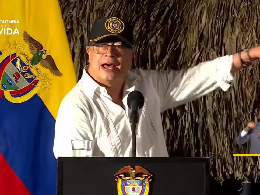 El presidente de Colombia, Gustavo Petro.