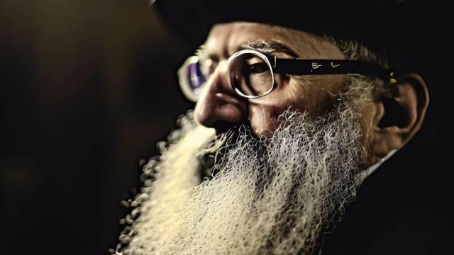 Imagen de una persona judía generada por inteligencia artificial.