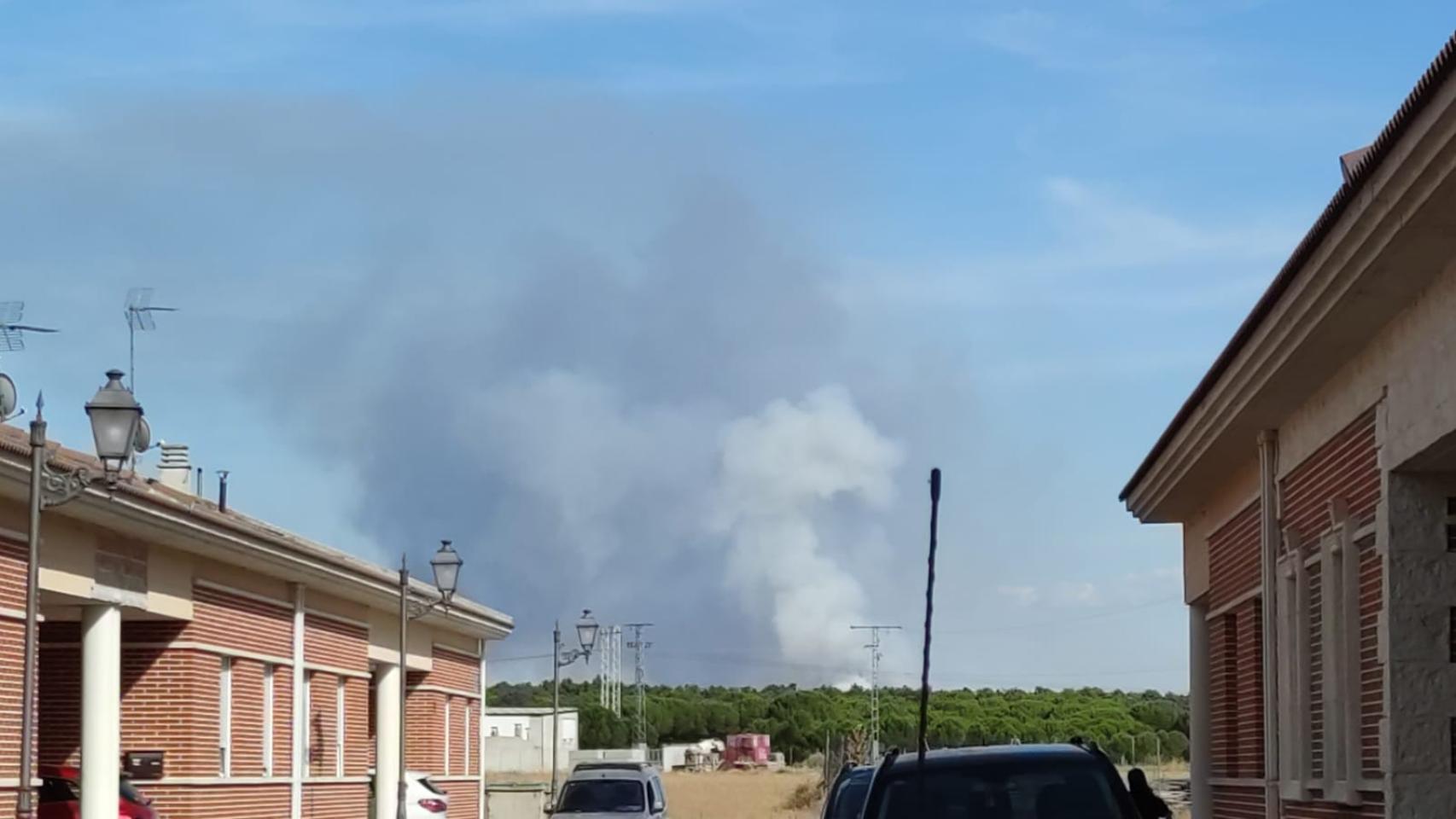 Incendio en Chatún