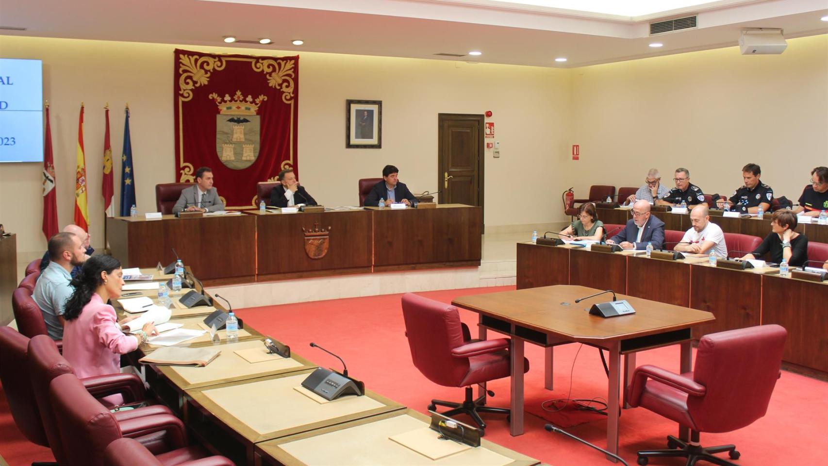 Junta Local de Seguridad en Albacete. Foto: Ayuntamiento de Albacete.
