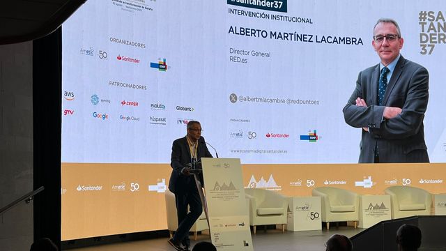Alberto Martínez Lacambra, director general de Red.es.