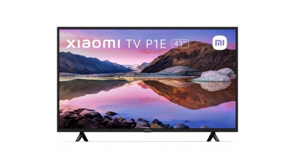 El televisor Xiaomi que vende Carrefour.