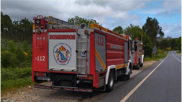 Imagen de archivo de los bomberos del parque comarcal
