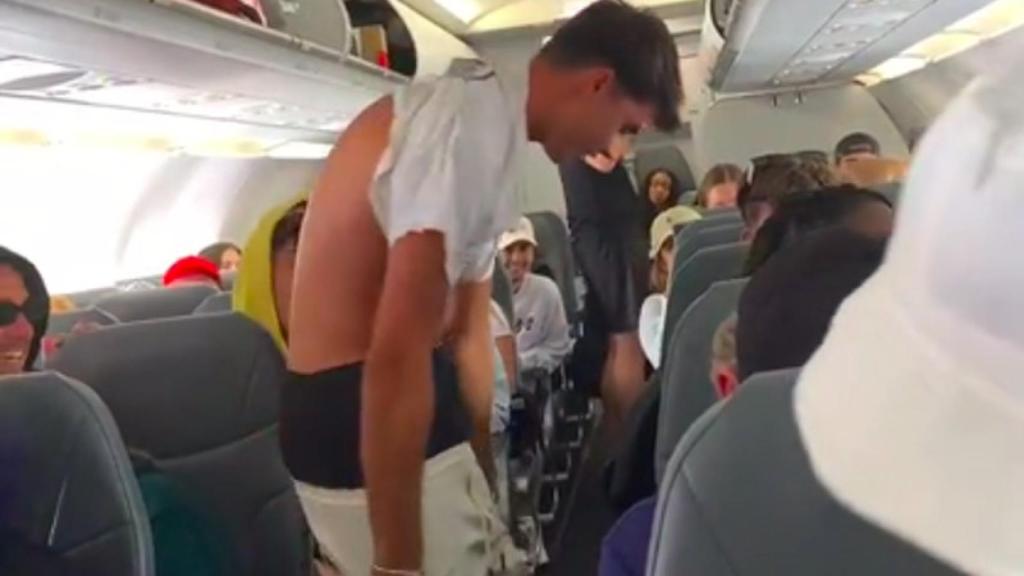 Captura del vídeo que se ha hecho viral.