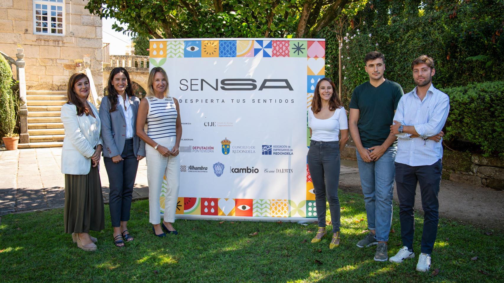 Presentación del festival en el Pazo de Santa Teresa.