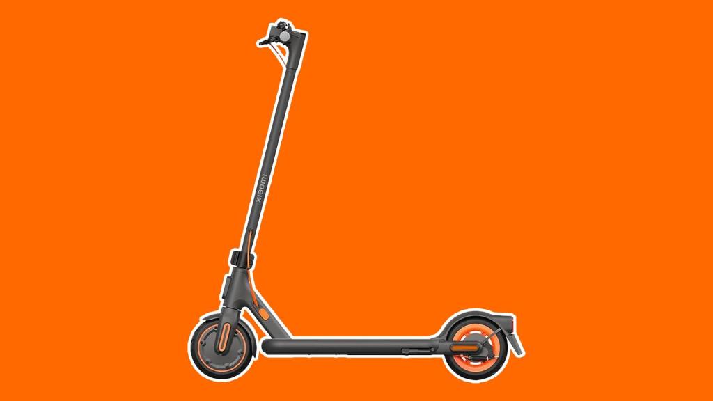 Fotomontaje con el nuevo patinete de Xiaomi