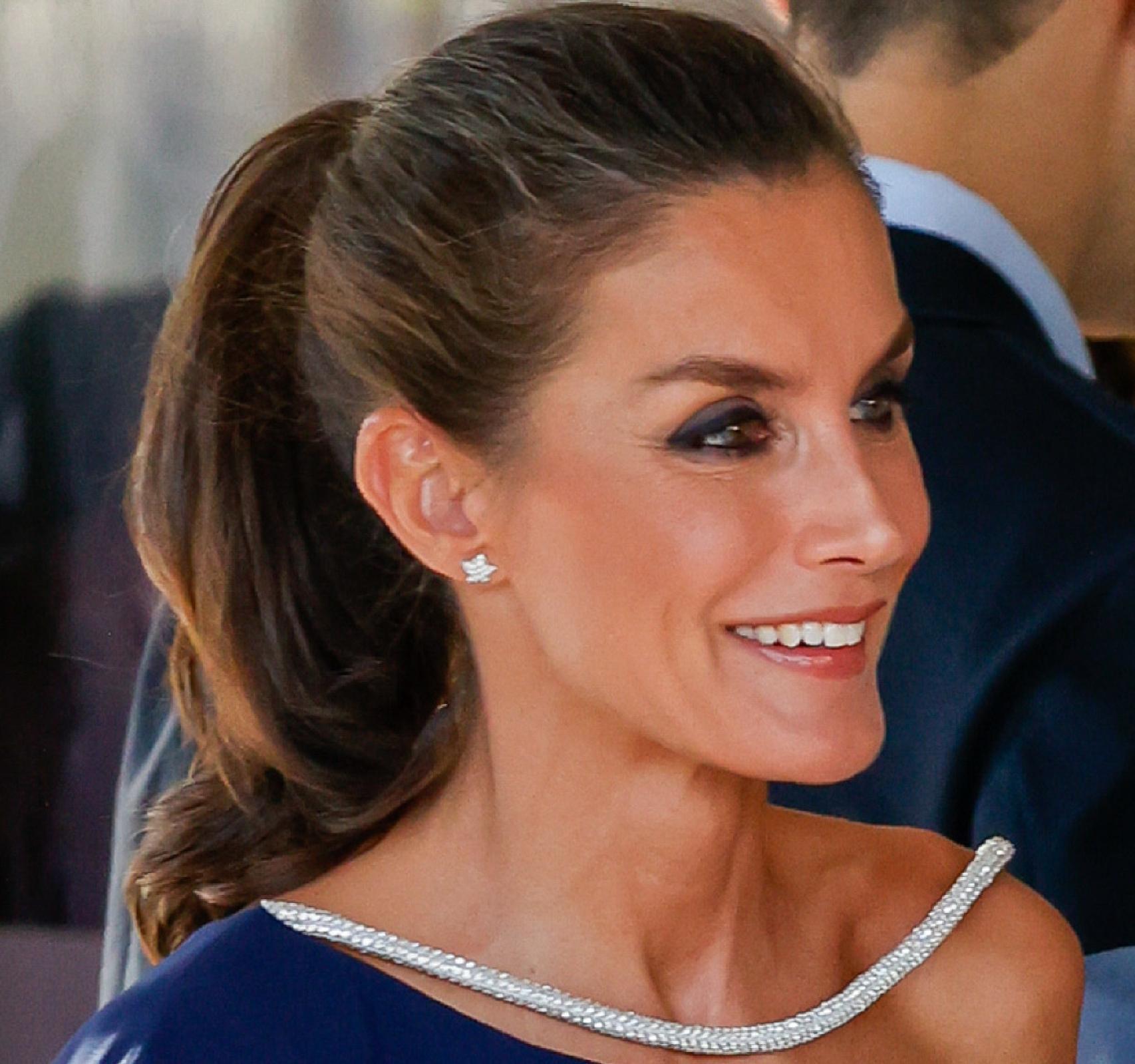 Letizia, en su versión más sofisticada.