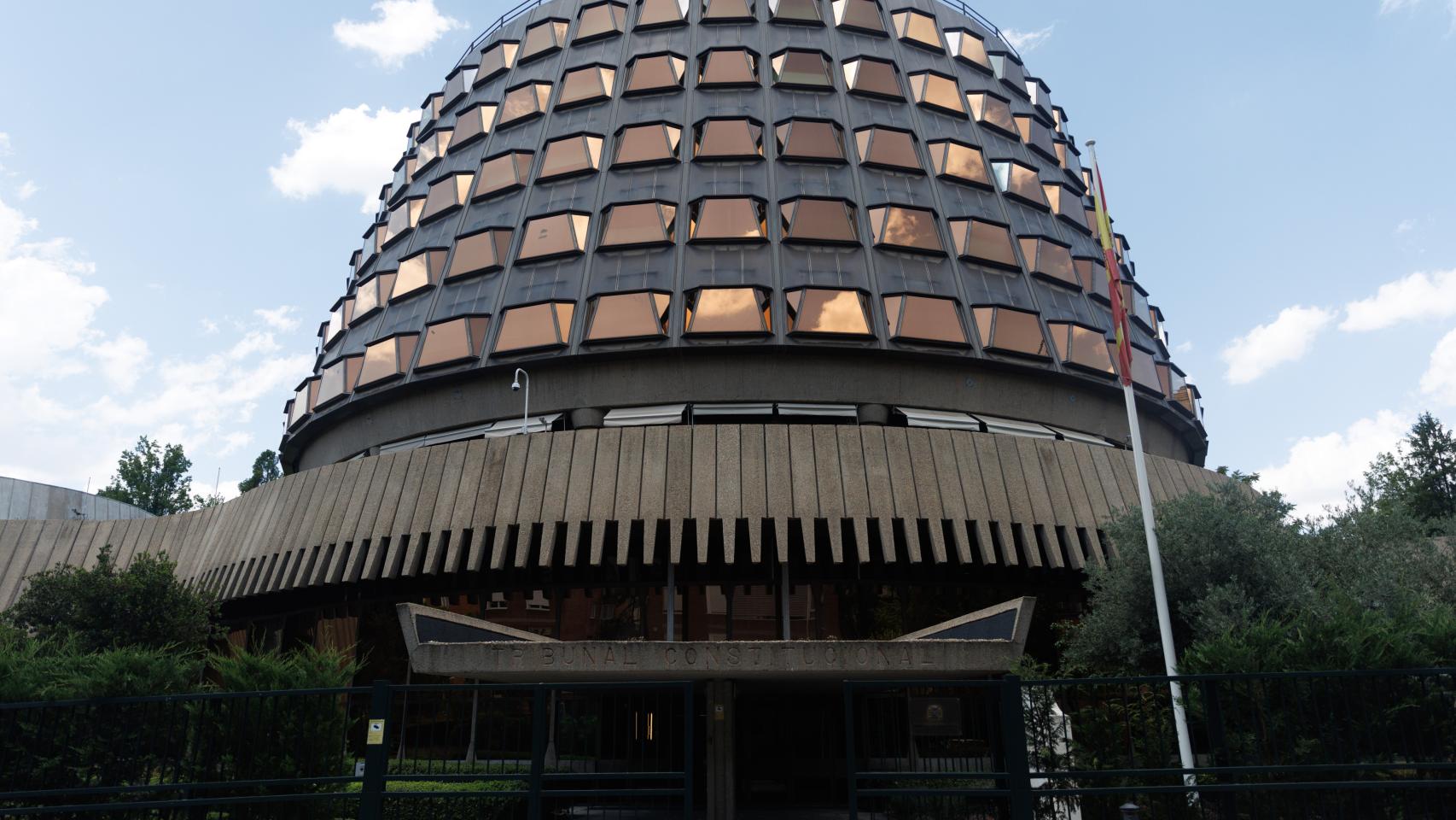La sede del Tribunal Constitucional, en Madrid.