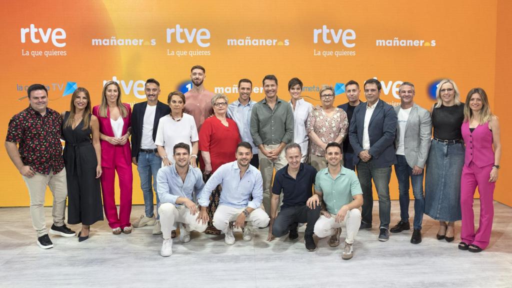El equipo de 'Mañaneros'.