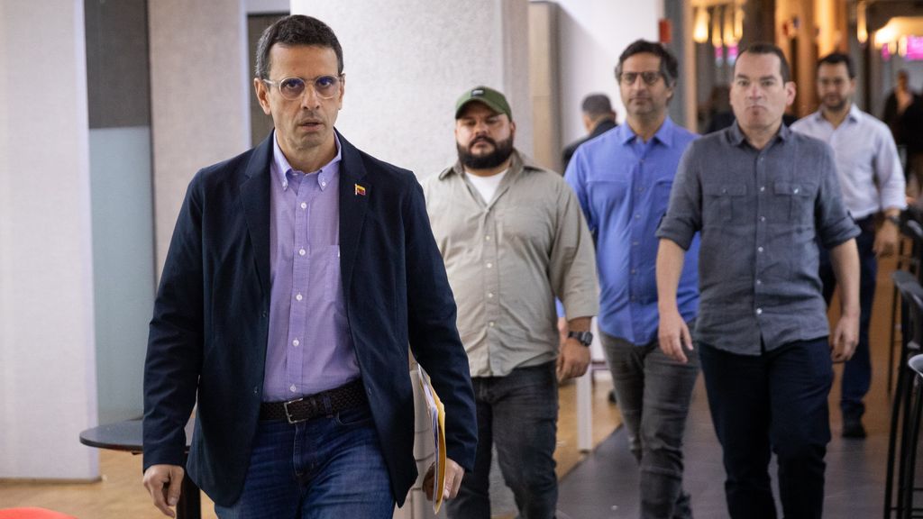 El exgobernador venezolano Henrique Capriles, el pasado 22 de agosto en Caracas.