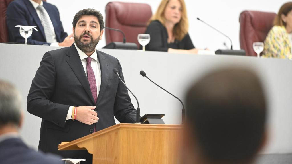 El presidente en funciones de la Región de Murcia, Fernando López Miras, en una imagen reciente.