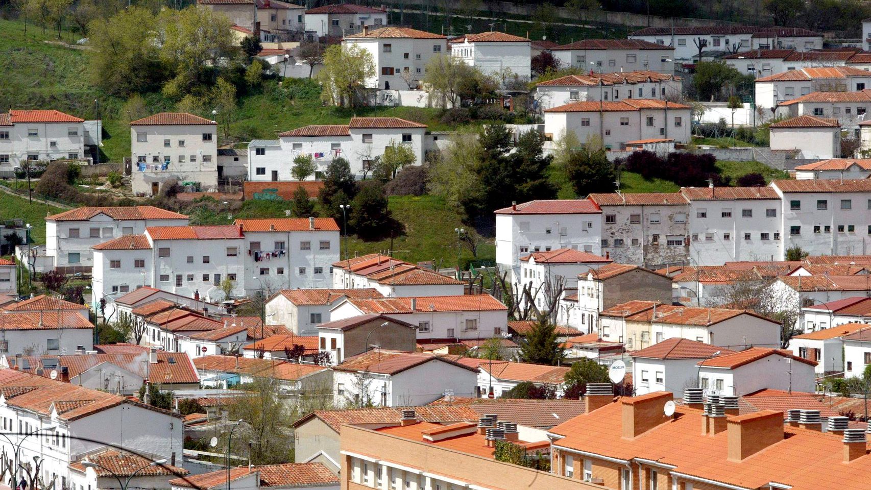 Vista general del barrio de Girón en Valladolid.