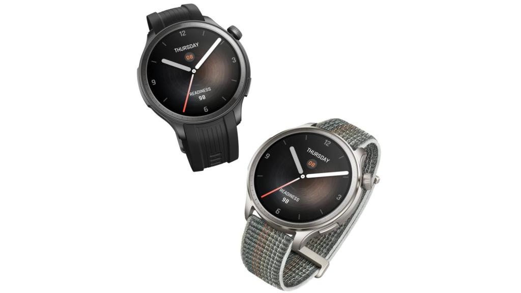 El Amazfit Balance está disponible en dos colores, negro y gris