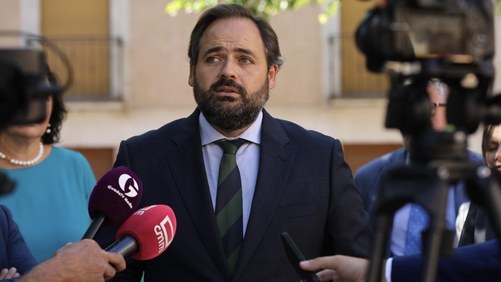 Paco Núñez, en una imagen de este viernes en Molina de Aragón (Guadalajara)