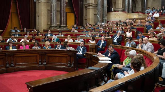 Parlament de Cataluña.