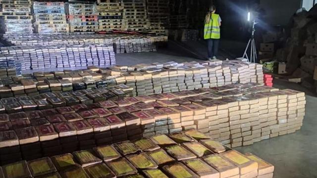 Incautación de cocaína en Algeciras en una imagen de archivo.