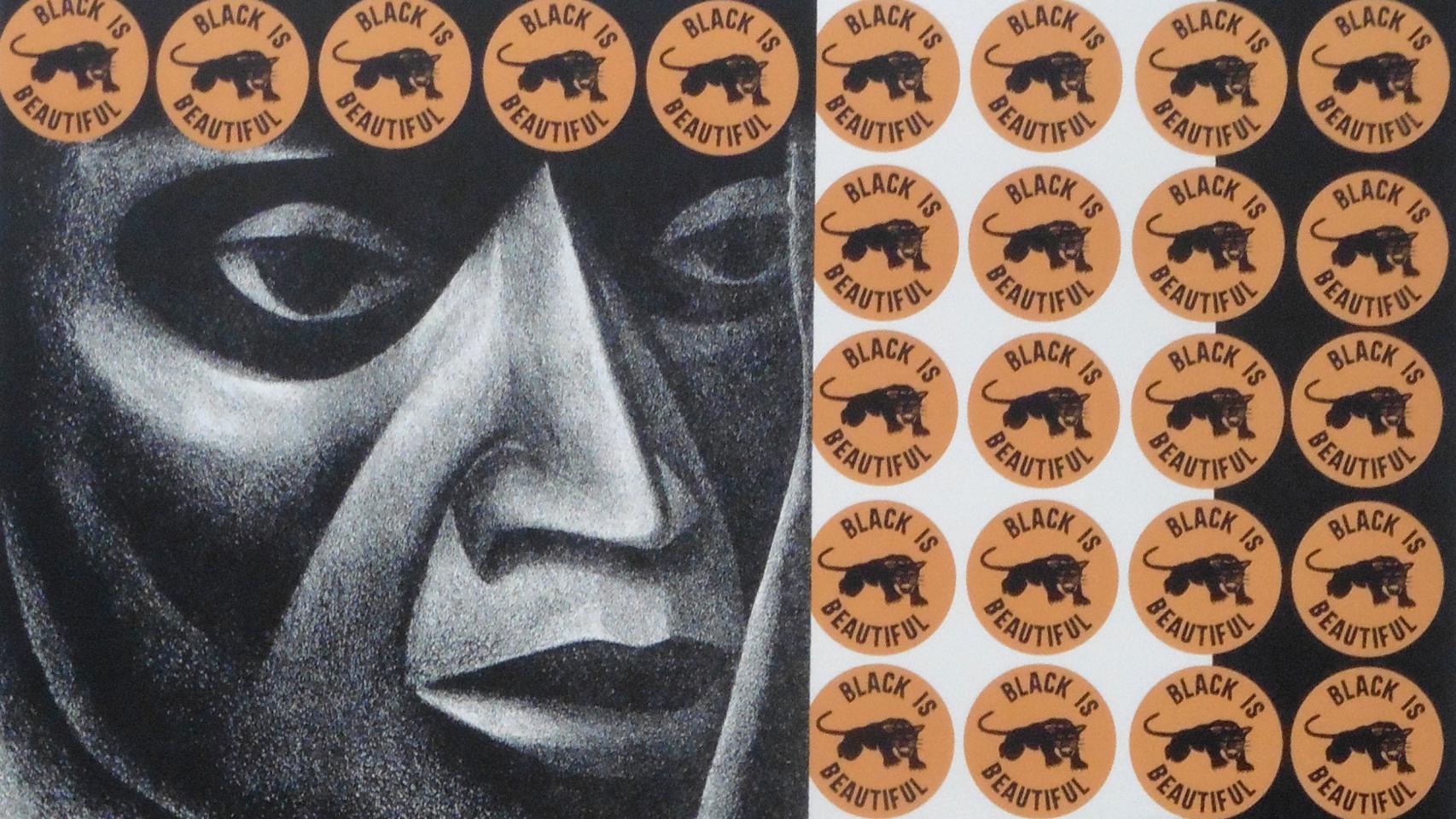 Elizabeth Catlett: Detalle de 'Negro es bello II', 1969. The Elizabeth Catlett Mora Family Living Trust