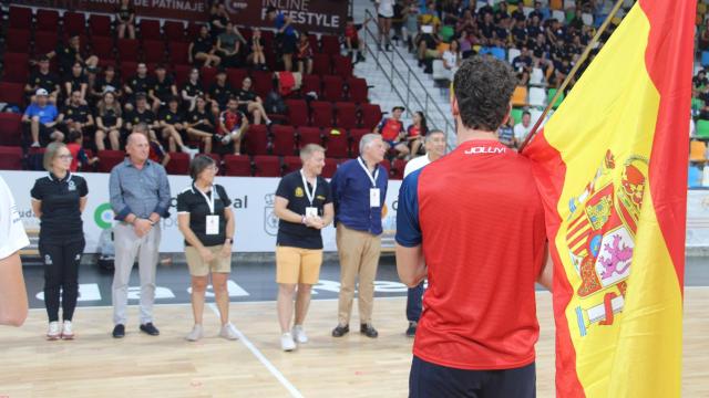 Inauguración del Campeonato de Europa Inline Freestyle de Ciudad Real. Foto: Ayuntamiento de Ciudad Real.