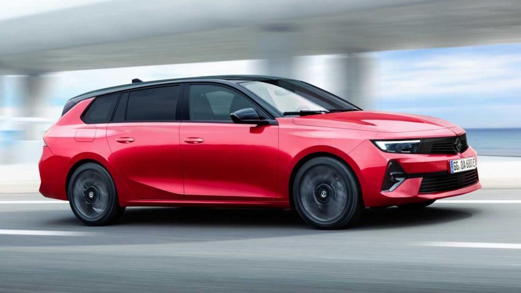 Opel Astra eléctrico.