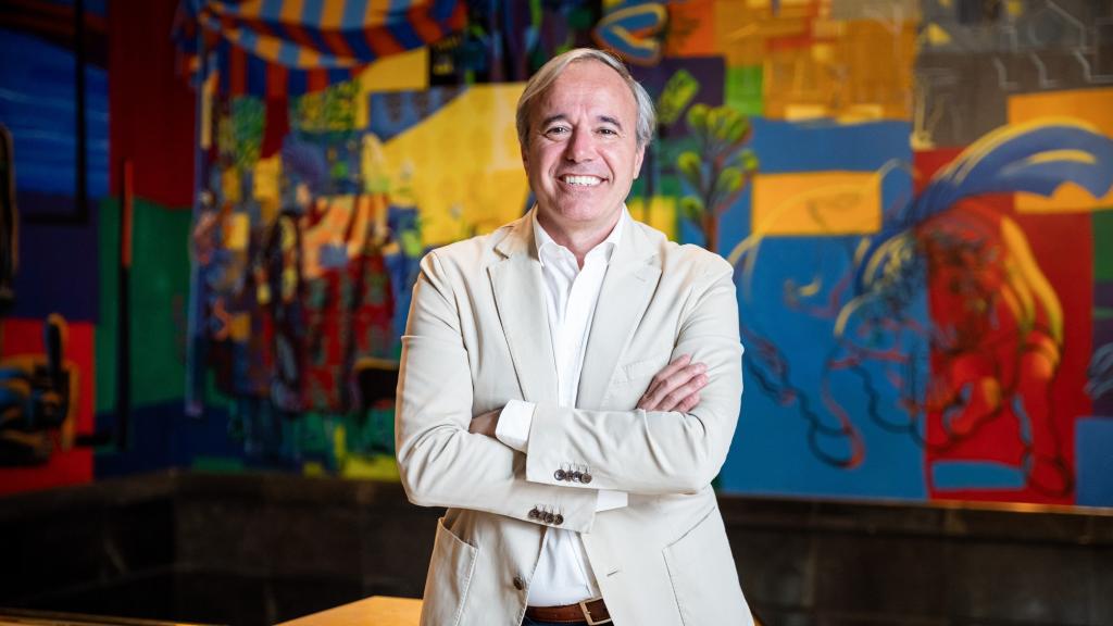 El presidente de la diputación de Aragón, Jorge Azcón.