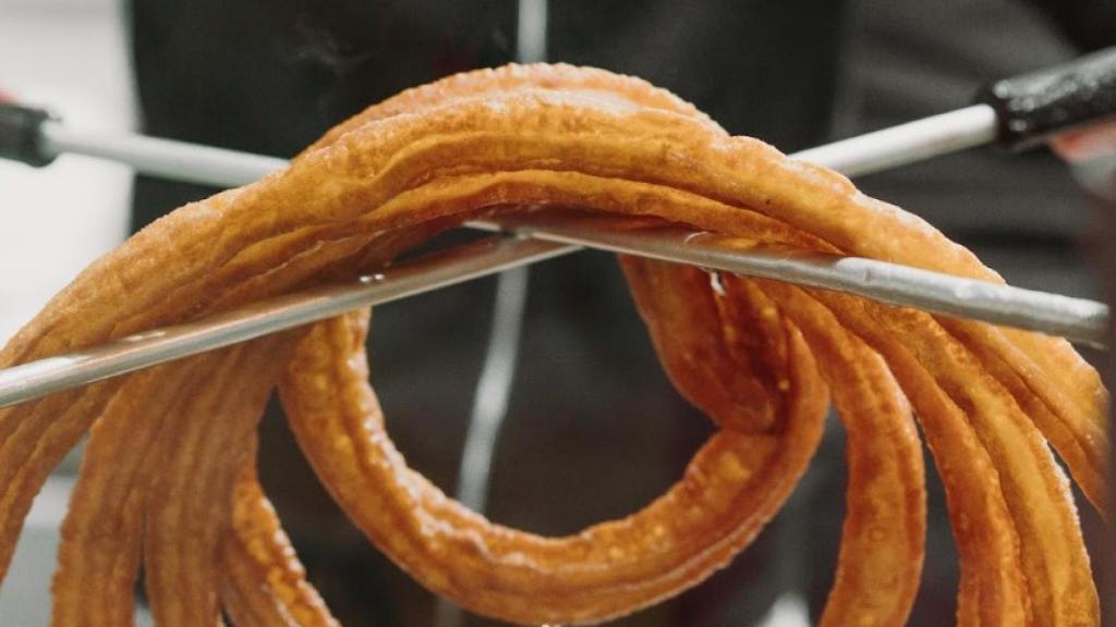 Churros de Casa Lobato.