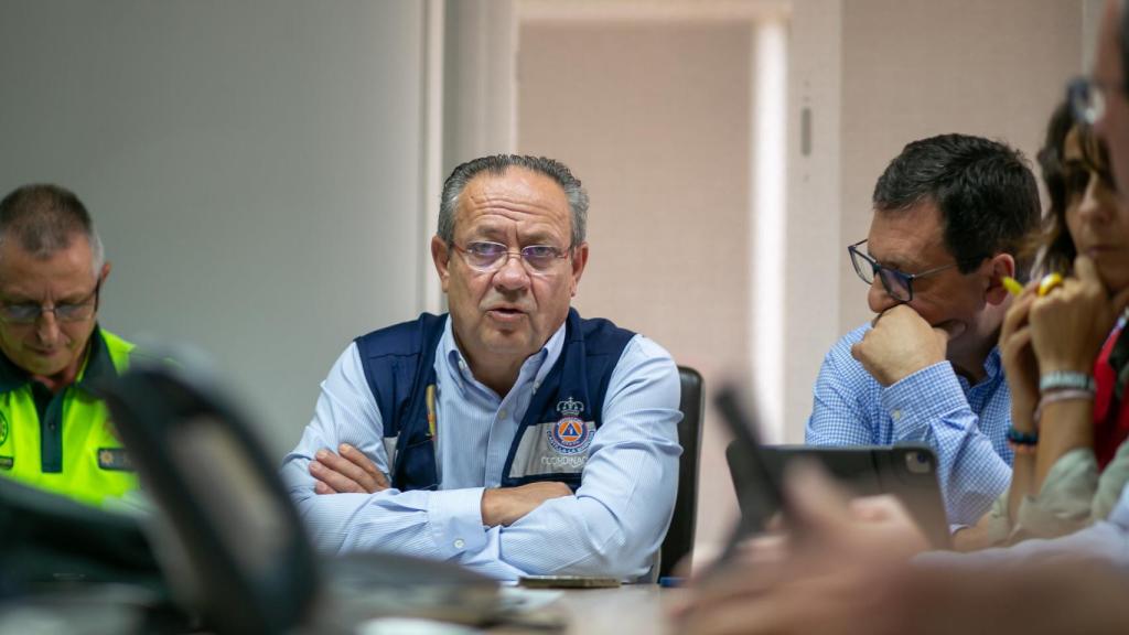 El consejero Juan Alfonso Ruiz Molina en el Comité Asesor del Meteocam este domingo