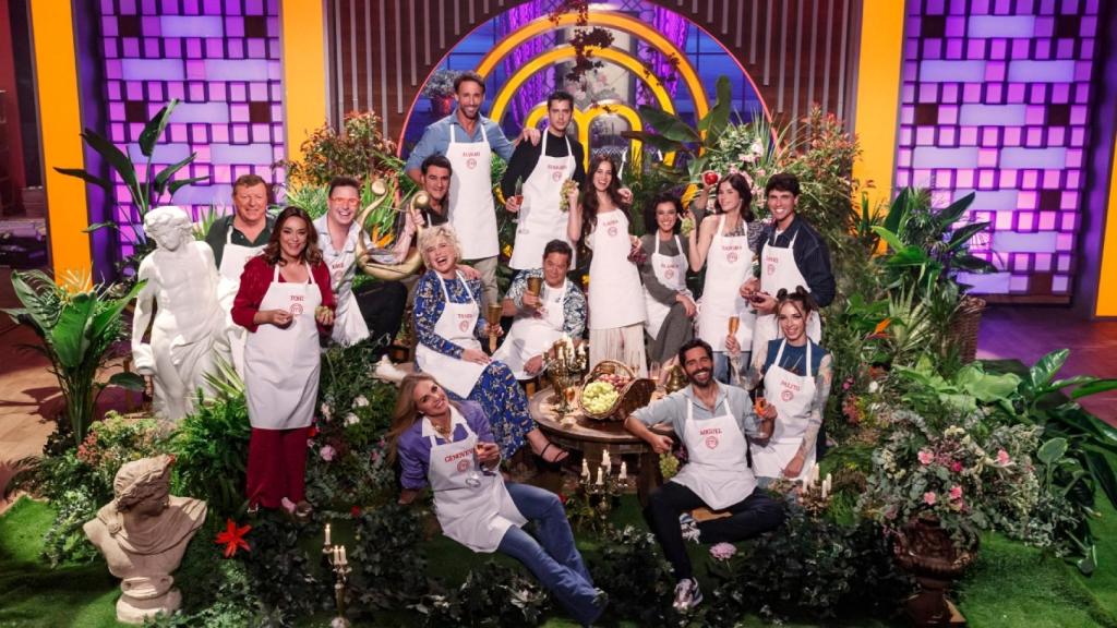 Los concursantes de la octava edición de 'MasterChef Celebrity'.