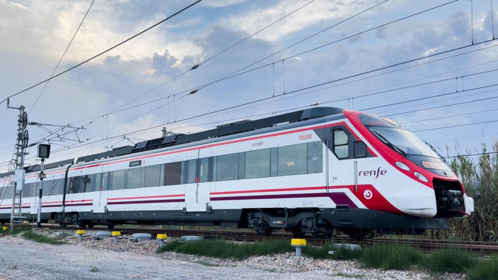 Uno de los trenes de RENFE, en una imagen de archivo.