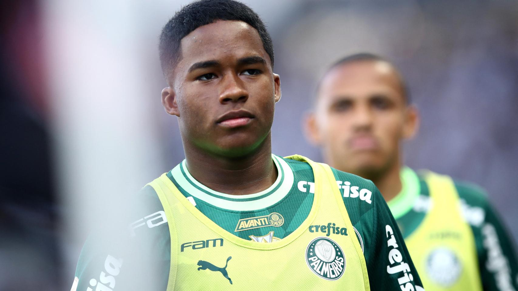 Endrick, en el Palmeiras