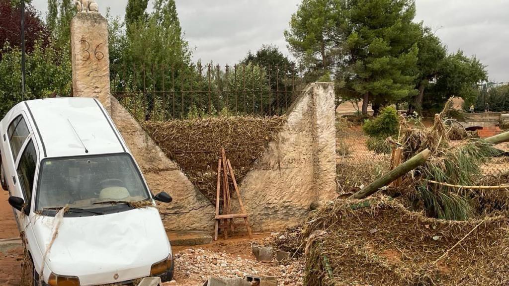 Gran impacto de la DANA en Buenache de Alarcón