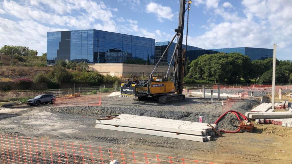La obra del futuro edificio en Málaga Tech Park ya ha empezado.