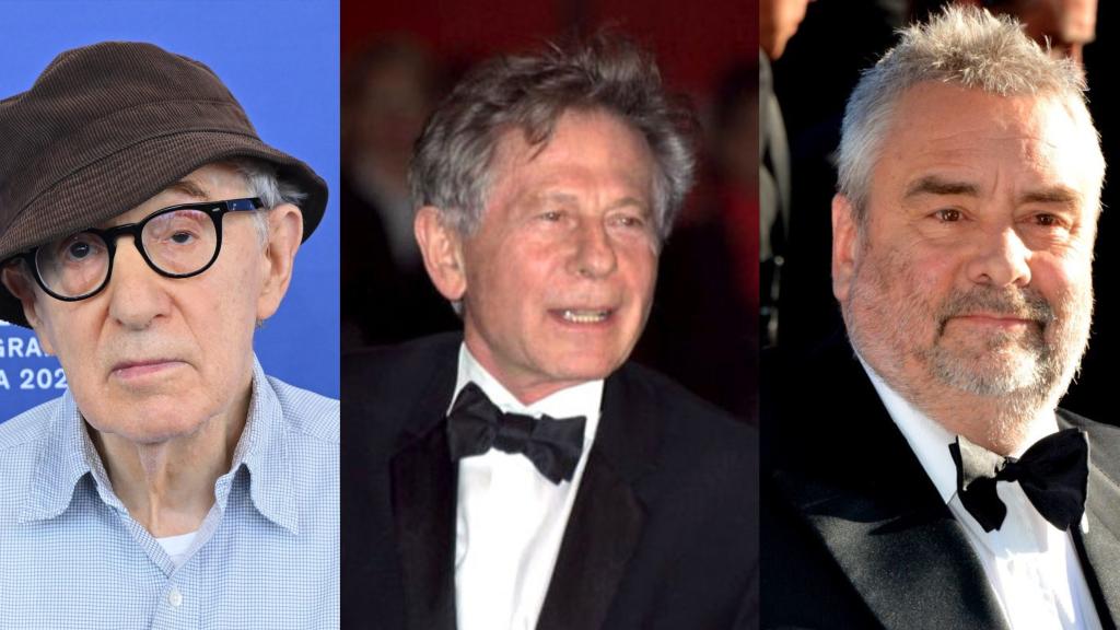 Woody Allen, Roman Polanski y Luc Besson.