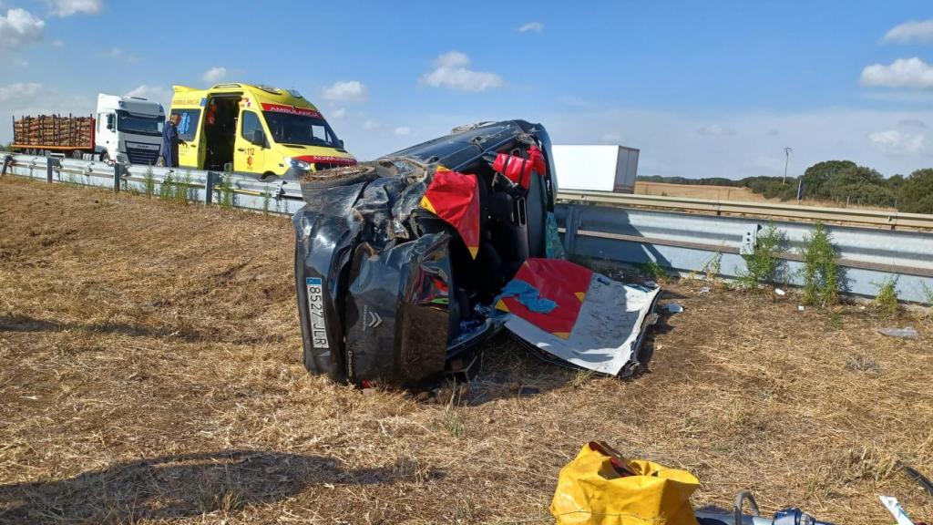 Accidente mortal en la A-6