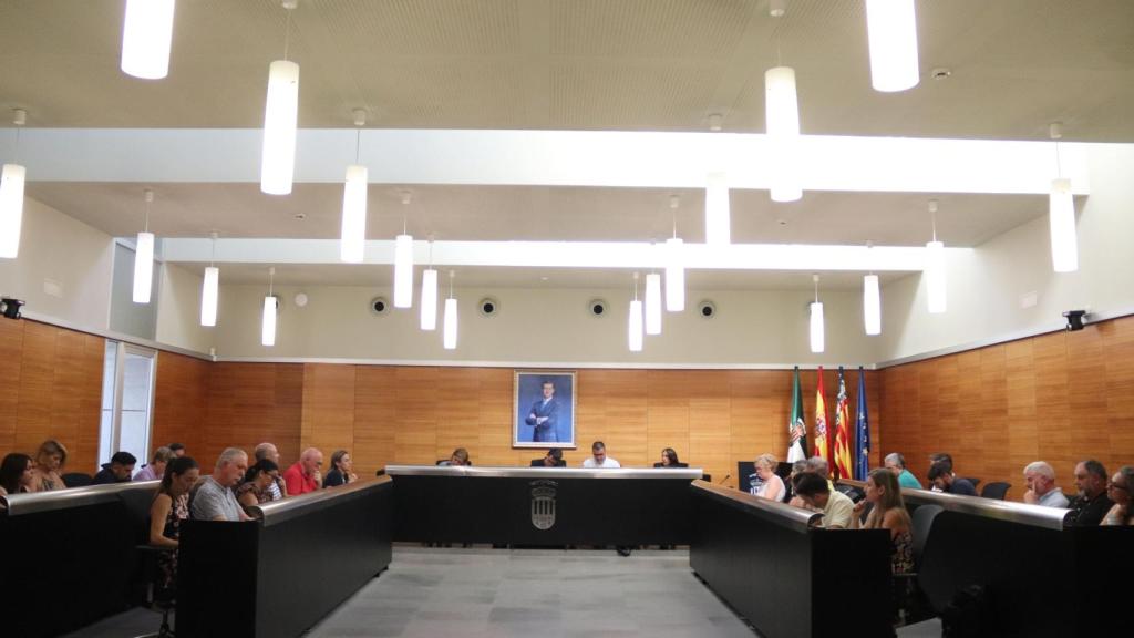 Pleno municipal de Sant Vicent del Raspeig.