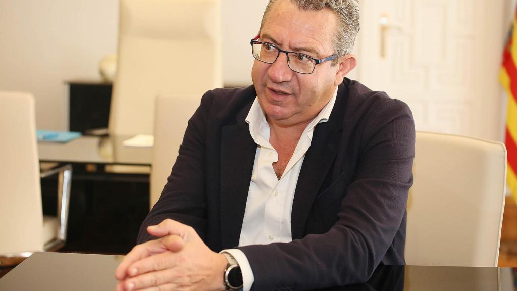 El presidente de la Diputación, Toni Pérez.