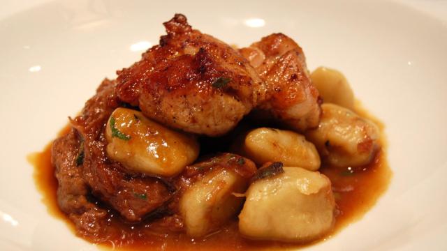 Mollejas de cordero.