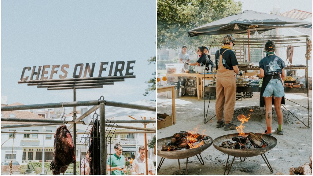 La cocina alrededor del fuego